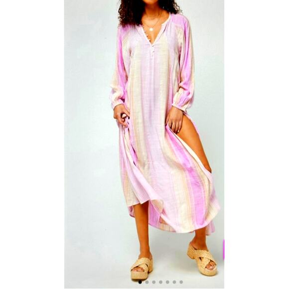 L*space Casia Maxi Dress - Pastel Combo - size M/L - Picture 2 of 14